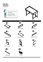 Preview for 6 page of Furniture of America Alvin CM-DK5241 Assembly Instructions Manual