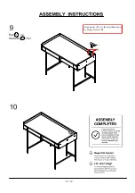 Preview for 12 page of Furniture of America Alvin CM-DK5241 Assembly Instructions Manual