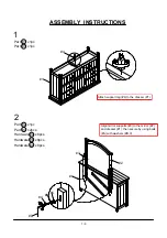 Предварительный просмотр 7 страницы Furniture of America Alyson CM7962D&M Assembly Instructions Manual