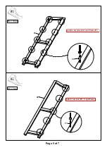 Preview for 5 page of Furniture of America Alyssa CMAC804A Assembly Instructions Manual