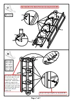 Preview for 7 page of Furniture of America Alyssa CMAC804A Assembly Instructions Manual