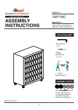 Furniture of America Alzir CM7150C Assembly Instructions Manual preview