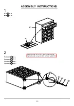 Preview for 6 page of Furniture of America Alzir CM7150C Assembly Instructions Manual