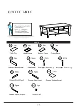 Preview for 6 page of Furniture of America Amity CM4085C Manual