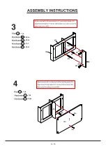 Preview for 9 page of Furniture of America Amity CM4085C Manual