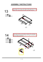 Preview for 14 page of Furniture of America Amity CM4085C Manual