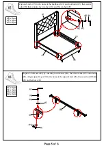 Preview for 5 page of Furniture of America Anabelle CM7677-F Assembly Instructions Manual