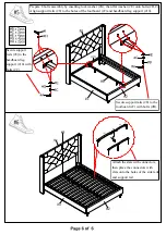 Preview for 6 page of Furniture of America Anabelle CM7677-F Assembly Instructions Manual