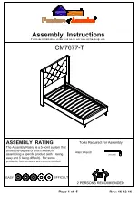 Preview for 13 page of Furniture of America Anabelle CM7677-F Assembly Instructions Manual