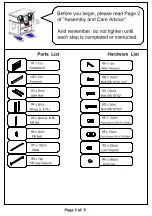 Preview for 15 page of Furniture of America Anabelle CM7677-F Assembly Instructions Manual