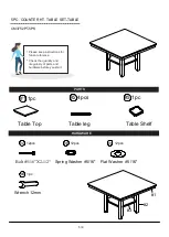 Preview for 5 page of Furniture of America Ann CM3752PT-5PK Assembly Instructions Manual