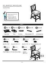 Preview for 7 page of Furniture of America Ann CM3752PT-5PK Assembly Instructions Manual