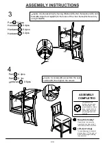 Preview for 9 page of Furniture of America Ann CM3752PT-5PK Assembly Instructions Manual