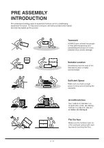 Preview for 3 page of Furniture of America Annabel CM4613C Assembly Instructions Manual