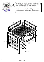 Preview for 5 page of Furniture of America Annemarie CM-BK965F Assembly Instructions Manual