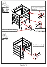 Preview for 9 page of Furniture of America Annemarie CM-BK965F Assembly Instructions Manual