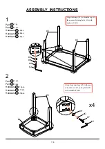 Preview for 7 page of Furniture of America Anya CM3476T-5PK Assembly Instructions Manual