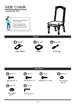 Preview for 5 page of Furniture of America Arcadia CM3150SC-2PK Assembly Instructions Manual