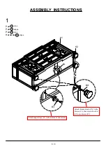 Preview for 6 page of Furniture of America Arcadia CM3150SV Assembly Instructions Manual