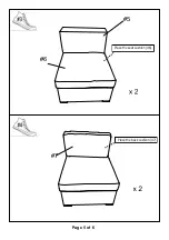 Preview for 5 page of Furniture of America Aria CM-OS2115 Assembly Instructions Manual