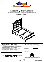 Furniture of America Ariston CM7171-F Assembly Instructions Manual preview