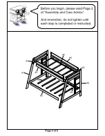 Preview for 4 page of Furniture of America Arizona CM-BK358 Assembly Instructions Manual