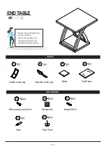 Preview for 5 page of Furniture of America Arkley CM4641E Assembly Instructions Manual