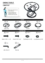 Preview for 5 page of Furniture of America Atenna I CM3774T Assembly Instructions Manual