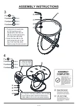 Preview for 8 page of Furniture of America Atenna I CM3774T Assembly Instructions Manual