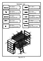 Preview for 4 page of Furniture of America Athena CM-BK266 Assembly Instructions Manual