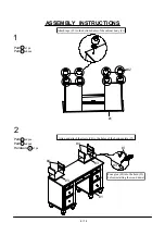 Preview for 8 page of Furniture of America Athy CM-DK6848 Assembly Instructions Manual