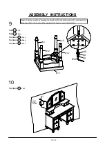 Preview for 12 page of Furniture of America Athy CM-DK6848 Assembly Instructions Manual