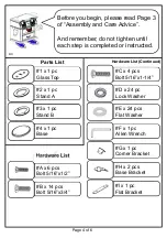 Preview for 4 page of Furniture of America Atwood CM4401C Assembly Instructions Manual