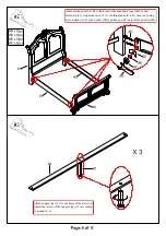 Preview for 5 page of Furniture of America Audrey CM7729-Q Assembly Instructions Manual