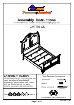 Preview for 7 page of Furniture of America Audrey CM7729-Q Assembly Instructions Manual