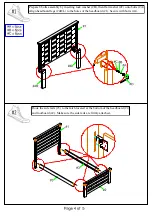 Preview for 4 page of Furniture of America Avantgarde CM7448CK Assembly Instructions Manual