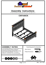 Preview for 11 page of Furniture of America Avantgarde CM7448CK Assembly Instructions Manual