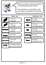Preview for 13 page of Furniture of America Avantgarde CM7448CK Assembly Instructions Manual