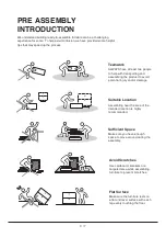 Preview for 3 page of Furniture of America Bahamas CM3427PC-C Assembly Instructions Manual