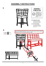 Preview for 7 page of Furniture of America Bahamas CM3427PC-C Assembly Instructions Manual