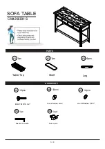 Preview for 5 page of Furniture of America Baldwin CM4265DK-S Assembly Instructions Manual