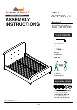 Furniture of America Barney CM7272F/Q-VN Manual preview