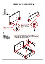 Предварительный просмотр 8 страницы Furniture of America Barney CM7272F/Q-VN Manual