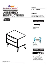 Furniture of America Barney CM7386N Manual preview