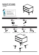 Preview for 5 page of Furniture of America Barney CM7386N Manual