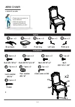 Preview for 5 page of Furniture of America Bellagio CM3319F-AC-2PK Assembly Instructions Manual