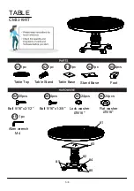 Preview for 5 page of Furniture of America Bellagio CM3319RT Assembly Instructions Manual