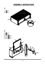 Preview for 8 page of Furniture of America Belleterre CM7518D Assembly Instructions Manual