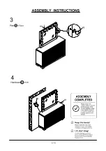 Preview for 9 page of Furniture of America Belleterre CM7518D Assembly Instructions Manual