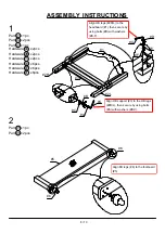 Preview for 8 page of Furniture of America Belva CM7174F Assembly Instructions Manual